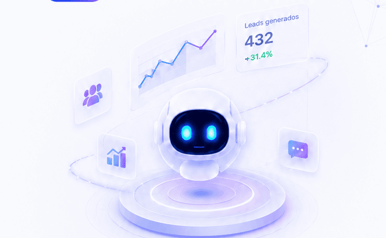AuraLead AI marketing agent visual